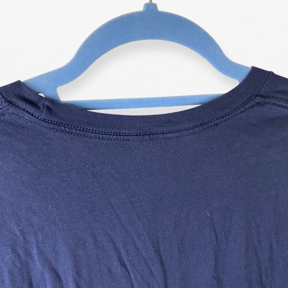 Vintage retro grunge Navy Blue T-Shirt H77 Murray Graphic tee shirt T-shirt M - Picture 8 of 8